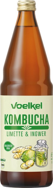 Kombucha Limette & Ingwer (0,75l)