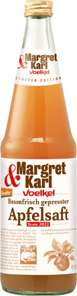 Margret &amp; Karl Voelkel Apfelsaft (0,7l)